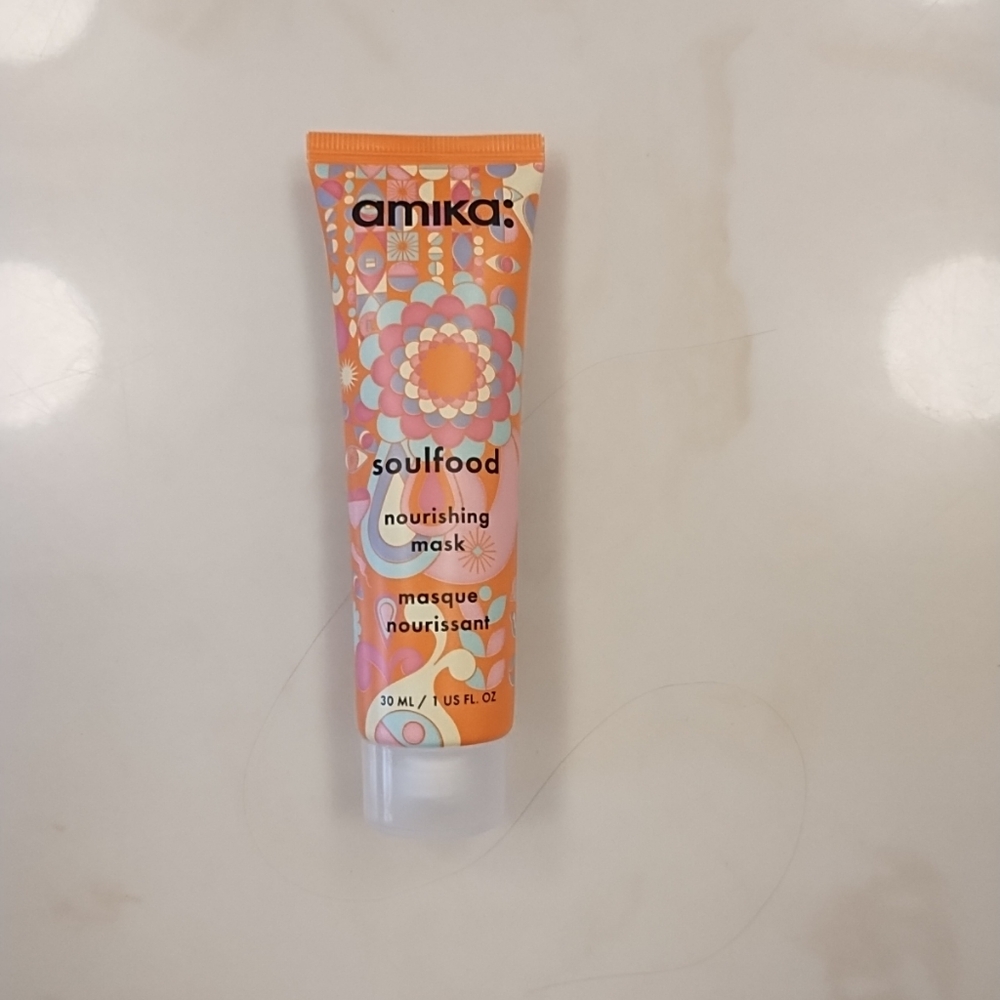 Amika Soulfood Nourishing Mask, 30 mL/1 fl oz Travel Size, NWOB